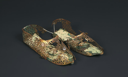Gilt-bronze Shoes