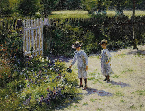 Children in the Garden