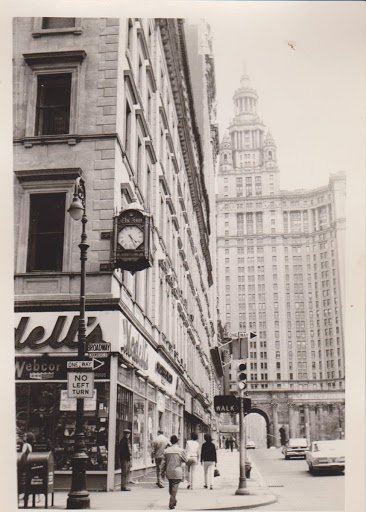 NE corner of Broadway and Chambers St.