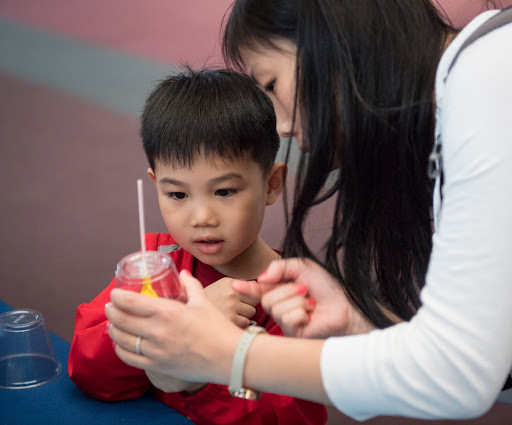 Astronaut Serena Auñon-Chancellor at Air and Space Museum