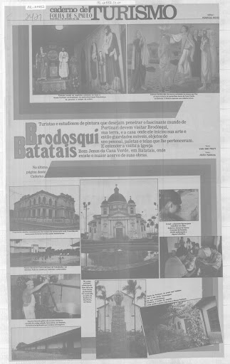 Brodosqui Batatais: pinturas de Portinari encaminham o turista