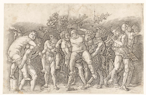 Bacchanaal met Silenus