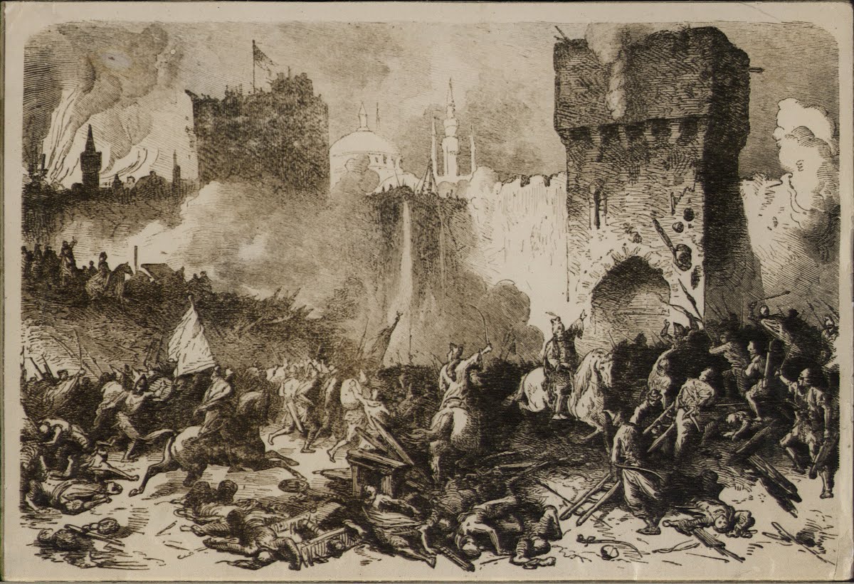 War 1453 Turks V Byzantium Fall Of Constantinople