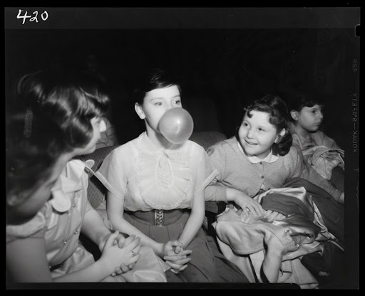 [Children watching movie, New York]