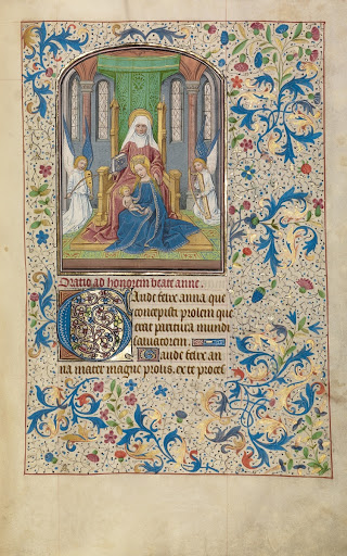 The Virgin and Child with Saint Anne