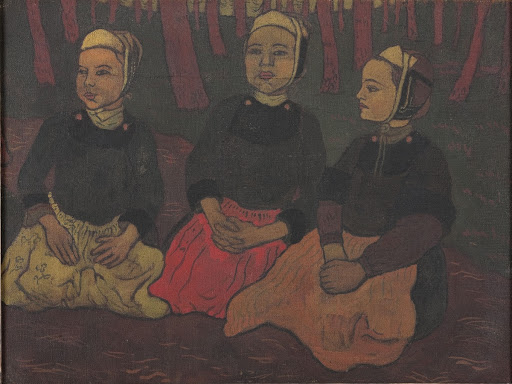 Trois Bigoudènes dans la forêt