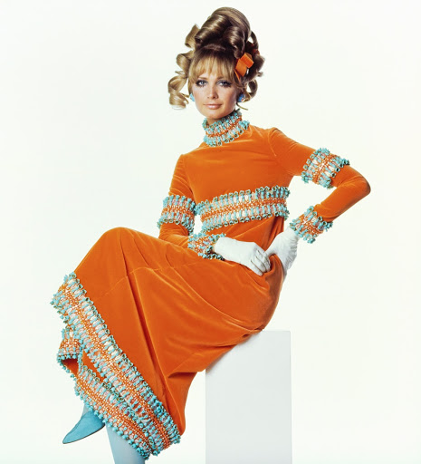 Susan Murray in Capucci, Vogue
