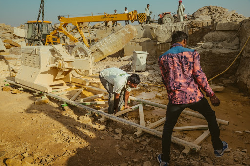 Jaisalmer Stone: Stone mining process