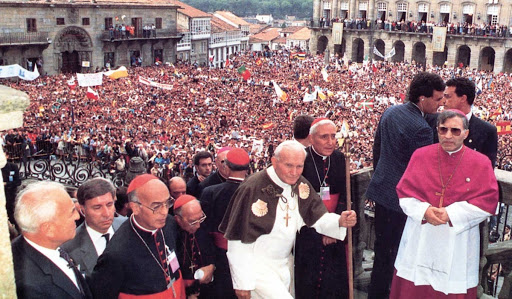 John Paul II in Santiago de Compostela