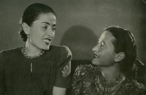 The sisters, Eranuhi (left) and Mariam (right), 1932​ ​