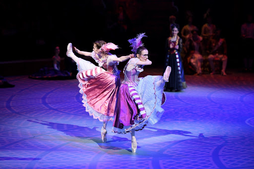 Emma Hawes and Katja Khaniukova in Cinderella
