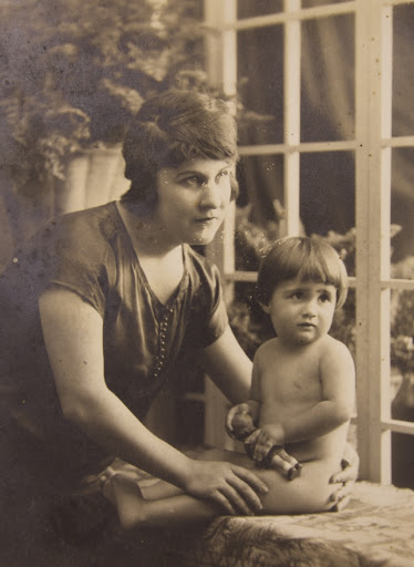 Carballido with His Mother
