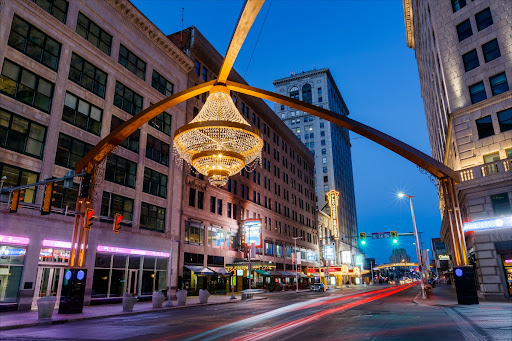 GE Chandelier at PlayhouseSquare