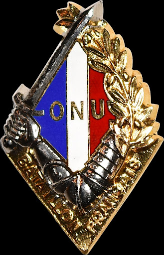 Battle of Jipyeong-ri— Cap badge worn by the French Army