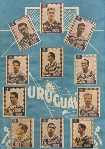 Álbum Copa de 50 - Uruguai