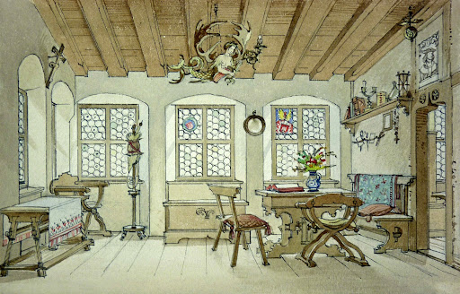Design for the Front Living Room at Albrecht Dürer's House
