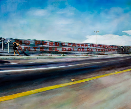 I Can't Pass - Performance Documentation at Tijuana, San Diego Border (No puedo pasar)