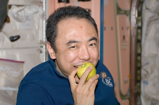 Furukawa with apple