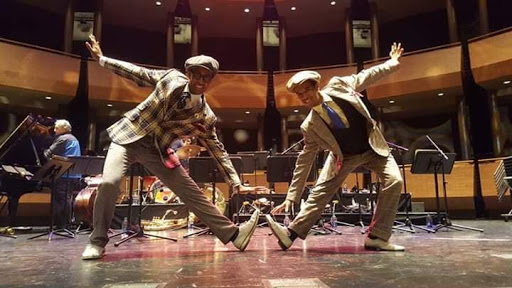 With Brandon at Lincoln Center