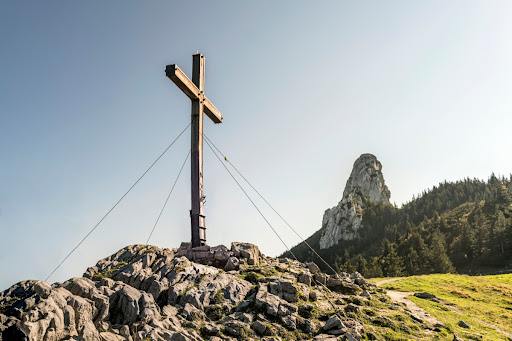 Summit cross on Staffelstein