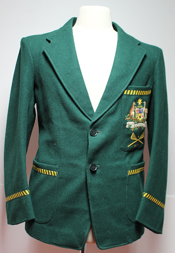 Australian lacrosse team blazer worn by Dave Bowman, 1950