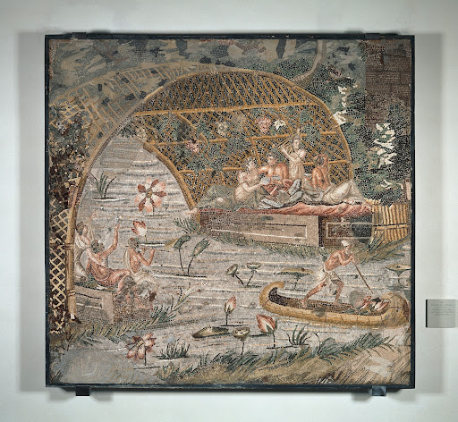 Scene from the Nile Mosaic of Palestrina