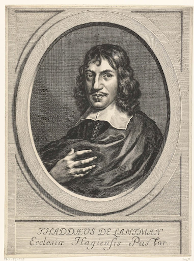 Portret van Thadaeus de Lantman