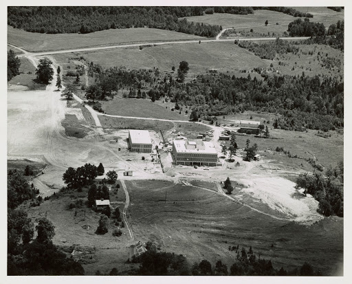 Aerial photographs of Charlotte College