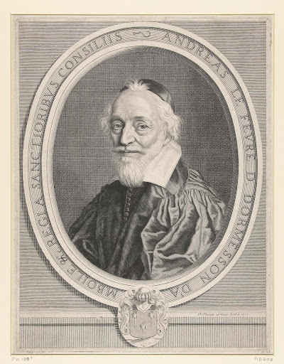 Portret van André Le Fèvre d'Ormesson