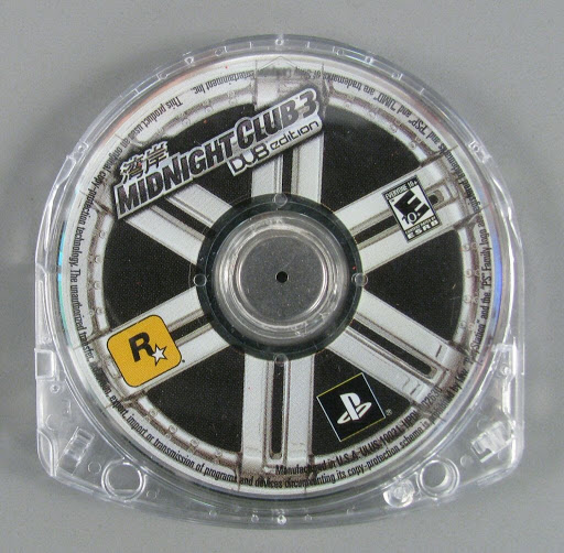 Handheld video game:Sony PlayStation Portable Midnight Club 3: DUB Edition