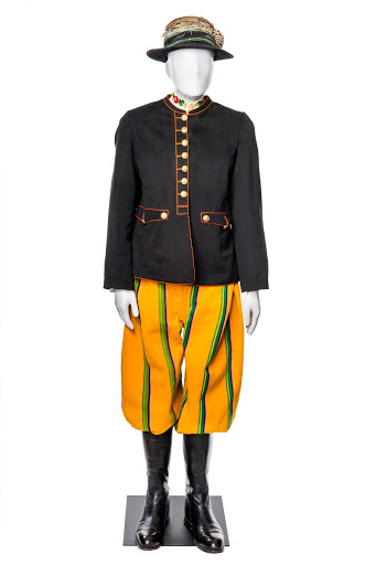 Łowicz region men’s traditional folk costume
