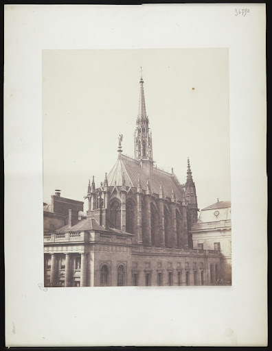 Paris. La Sainte chapelle