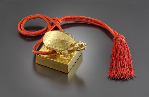 Gold Seal of Queen Inhyeon, the Second Consort of King Sukjong