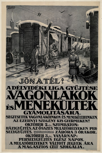 Poster of the relief organised by the Southland League