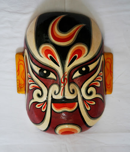 包公（木雕脸谱）