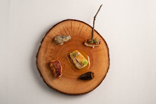 Old marinade of sea bream at Coque restaurant