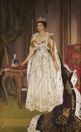 Portrait of Queen Elizabeth II