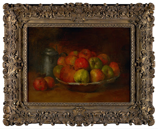 Still Life with Apples and a Pomegranate
