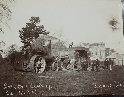 Loreto Abbey, Rathfarnham, Dublin: farm workers