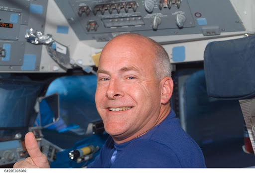 Poindexter on FD during STS-122