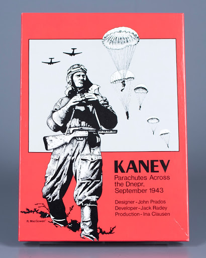 Board game:Kanev Parachutes Across the Dnepr, September, 1943