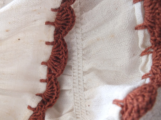 Sanura Philippines muslin peasant skirt and top 1970s