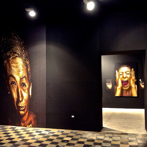 Pavilion of Ecuador at the 56 International Art Exhibition, la Biennale di Venezia. Partial view of the entrance (room No. 4) and room No. 3 in perspective.