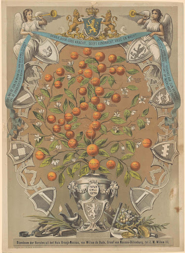 Stamboom van het Huis Oranje-Nassau
