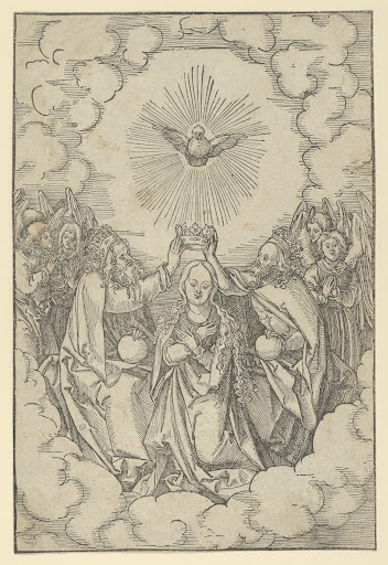 The Coronation of Mary, from Speculum passionis domini nostri Ihesu Christi
