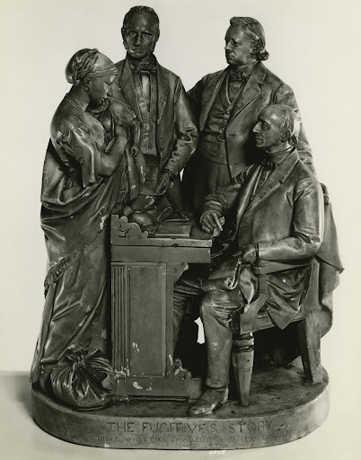 Statuette, "The Fugitive's Story" by John Rogers, 1869