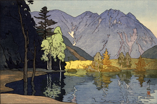 Twelve Views of the Japan Alps"Mt. Hodaka"