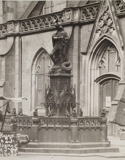 Dresden: Former Saint George Fountain