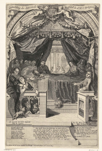 Sterven van de Spaanse koning Karel II, 1700