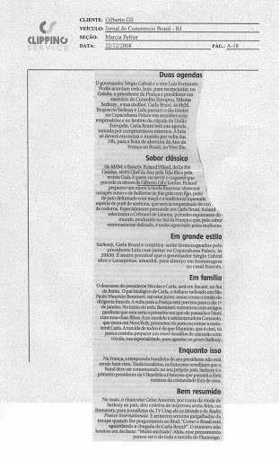 Documents from Gilberto Gil's Private Archive